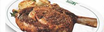 Cowboy servido en La Siesta Steak House