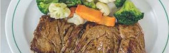 Filete servido en La Siesta Steak House