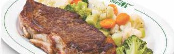New York Prime servido en La Siesta Steak House